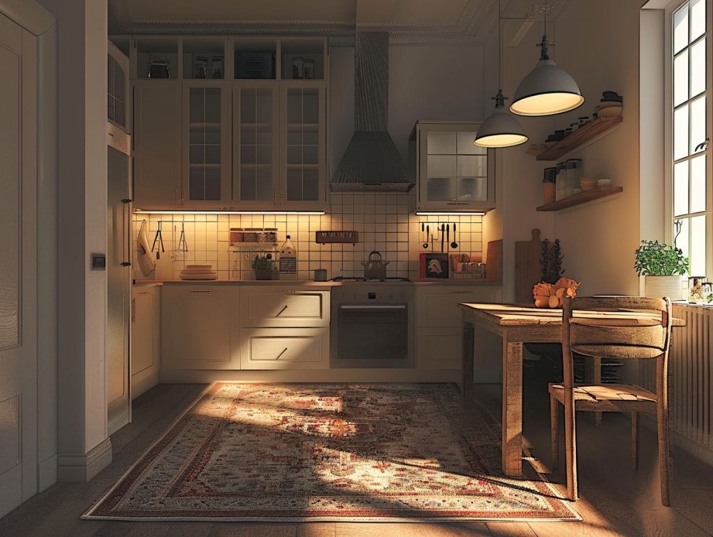 What to Do If You Already Have Carpets in the Kitchen?
